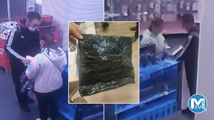 İstanbul’da AVM’de alüminyum folyolu hırsızlık! X-ray cihazında yakalandı