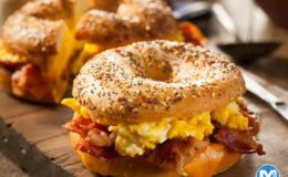 Kahvaltılık Bagel Sandviç