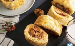 Kestaneli Çullama (Rulo Börek)