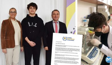 Liseli Yiğit’ten kansere çare umudu