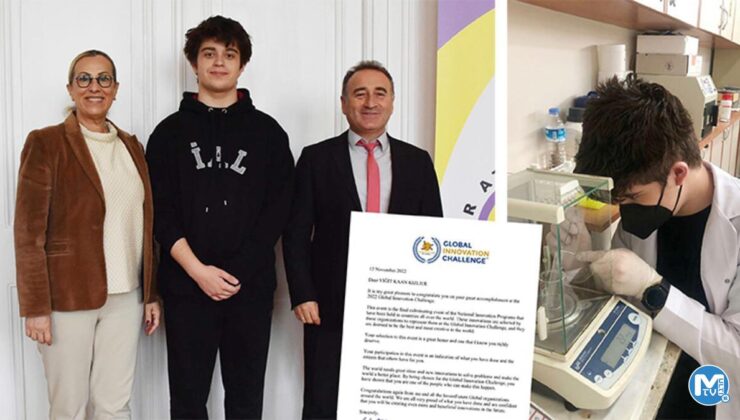 Liseli Yiğit’ten kansere çare umudu