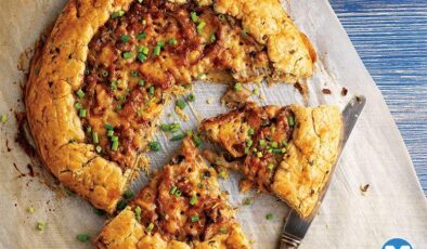 Mantar Dolgulu Galette