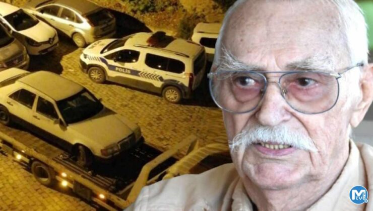 Merhum Eşref Kolçak’ın aracı hırsızların hedefi oldu! Son anda komşular tarafından…