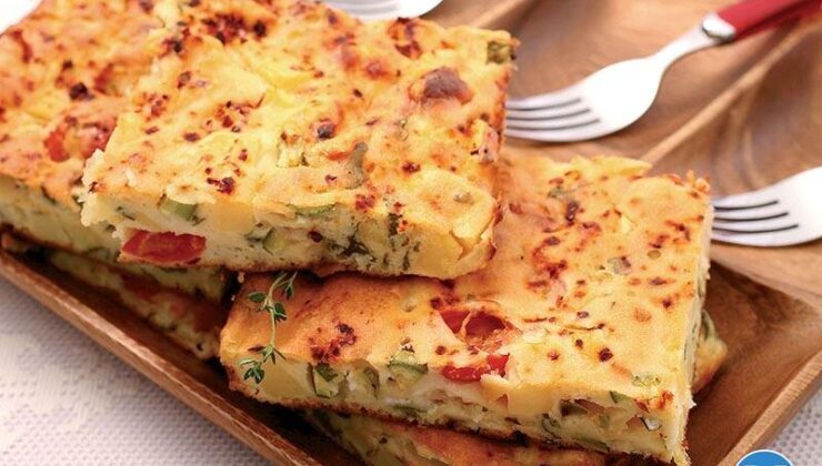 Patatesli Ve Sebzeli Börek