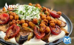 Patlıcanlı Nohutlu Salata