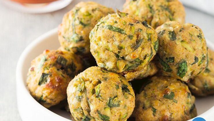 Sarımsaklı Kabak Topları