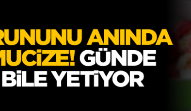 Şeker sorununu anında bitiren mucize! Günde 1 kaşığı bile yetiyor