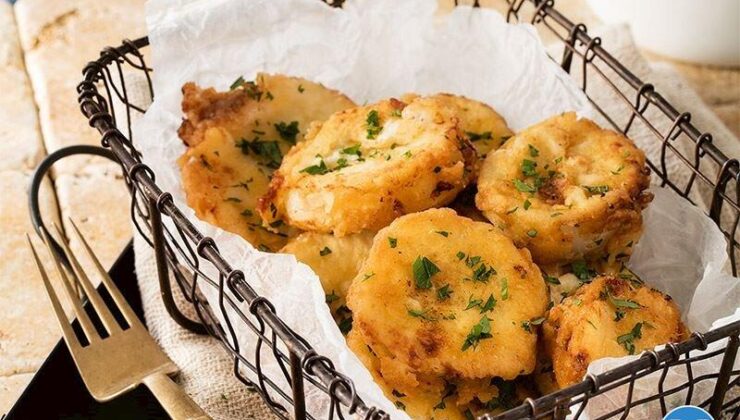 Soğan Halkası İçinde Balık Köftesi