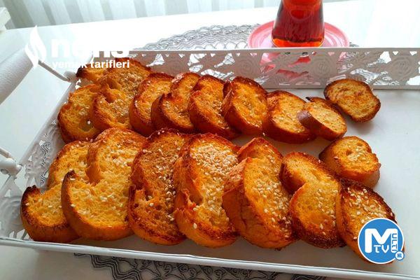 Tarçınlı Yumurtalı Kıtır Ekmek