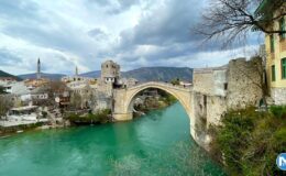 Tarihi Mostar Köprüsü’nün yıkılışının 29’uncu yılı