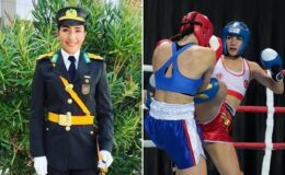 Teğmen Zeliha Doğan kick boksta Avrupa şampiyonu oldu