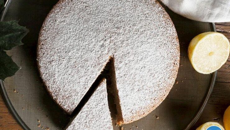 Torta Caprese Al Limone