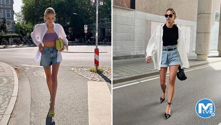 Yazın en şık şort stilleri