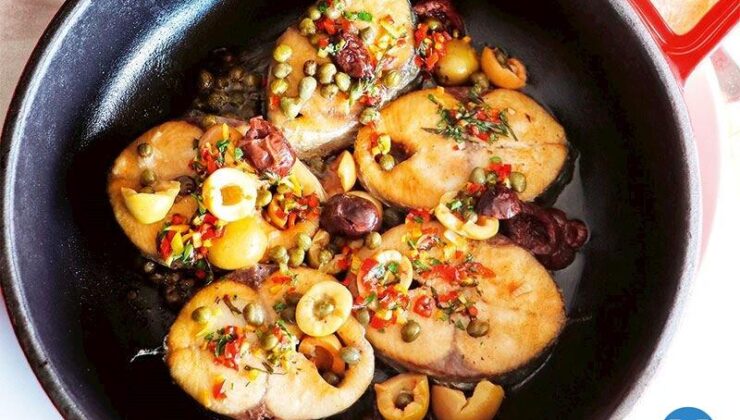 Zeytinli Ve Acı Biberli Palamut