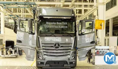 320 bininci kamyonunu üretti