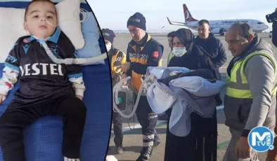 35 milyon lira toplandı, Egemen bebek şifa yolculuğuna çıktı