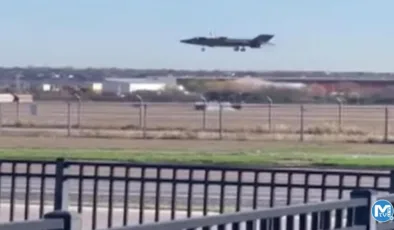 ABD’de F-35 savaş uçağı iniş sırasında düştü