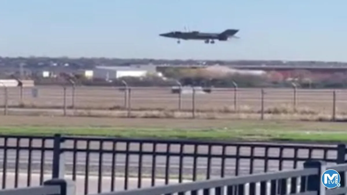 ABD’de F-35 savaş uçağı iniş sırasında düştü