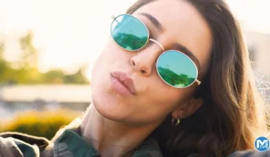 Ağrı kesici yeşil gözlük