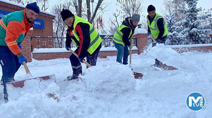 Ardahan’da kar kalınlığı 30 santime ulaştı