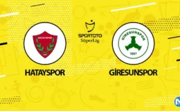 Atakaş Hatayspor-Bitexen Giresunspor maçı ne zaman, saat kaçta ve hangi kanalda?