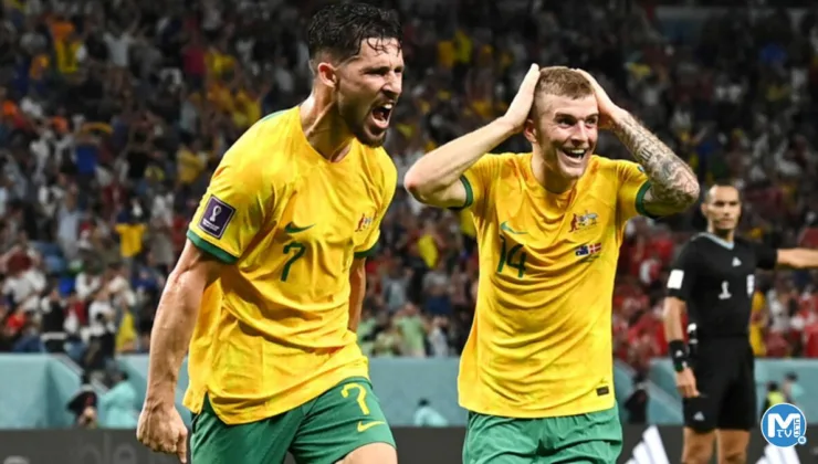 Avustralya, Danimarka’yı tek golle devirip turladı (2022 Dünya Kupası maçı)