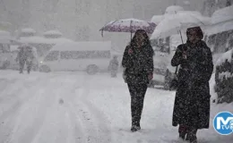 Beş il için sarı kodlu uyarı: Kuvvetli kar yağışı bekleniyor