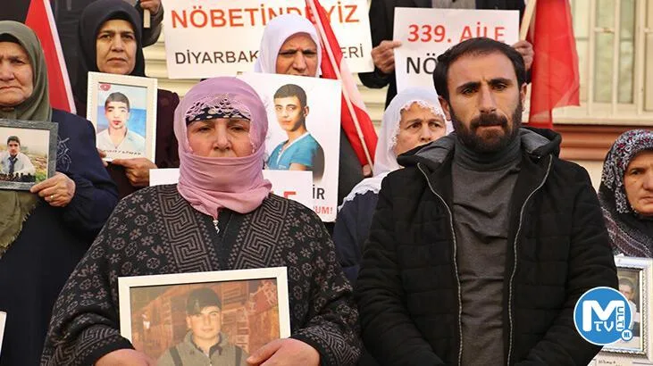Diyarbakır’daki evlat nöbetinde aile sayısı 339 oldu