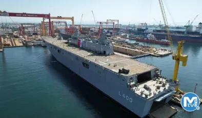 Donanmanın amiral gemisi geliyor