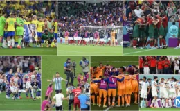 Dünya Kupası’nda çeyrek final eşleşmelerinde tek sürpriz