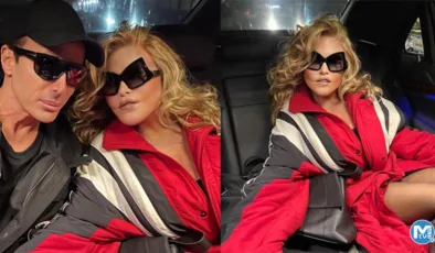 Estetik kurbanı mı estetik kraliçesi mi? 82 yaşındaki ‘Kedi kadın’ Jocelyn Wildenstein kendisinden 26 yaş küçük nişanlısıyla poz verdi