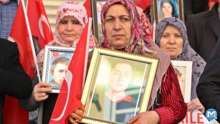 Evlat nöbetine Hakkari ve Erzurum’dan iki aile katıldı!