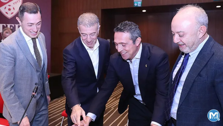 Fenerbahçe Başkanı Ali Koç ile Trabzonspor Başkanı Ahmet Ağaoğlu, Halil Umut Meler’i birlikte atadı