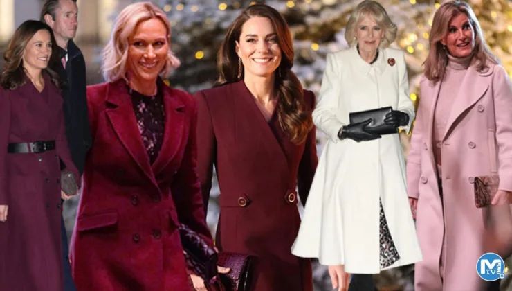 Herkesin bordo giydiği o geçit töreni ne anlama geliyor? Kraliyet kadınları Meghan’a karşı birlik oldu: Al sana bir avuç ahududu!