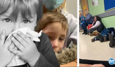 İngiltere’de Strep A kabusu! Hastaneden gelen görüntüler korkuttu…