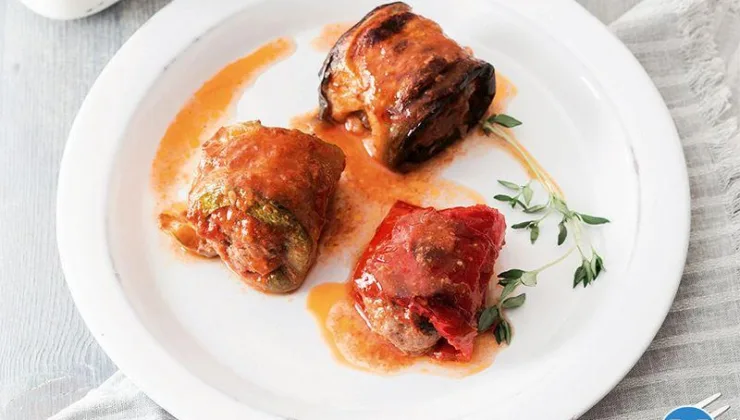 Karışık Sebzeli Sarma Köfte