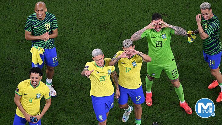 Katar’da Samba keyfi! Brezilya şov yaptı