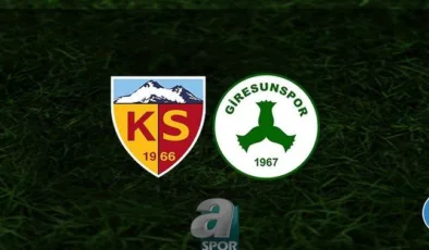 Kayserispor – Giresunspor maçı ne zaman, saat kaçta ve hangi kanalda? | Hazırlık maçı