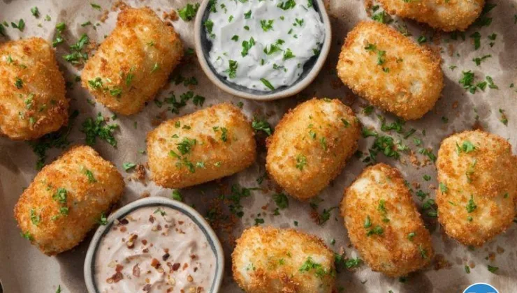 Kızarmış Mozzarella Topları