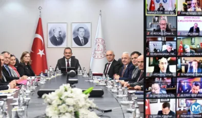 Özer, 81 il müdürüyle toplantı yaptı