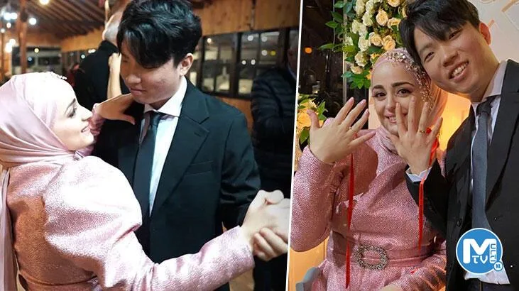 Rize’ye Güney Kore’den damat