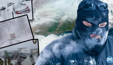 Sıcaklık 1 saat içinde düştü, 12 ölü! ABD’de ‘bomba siklonu’ alarmı!