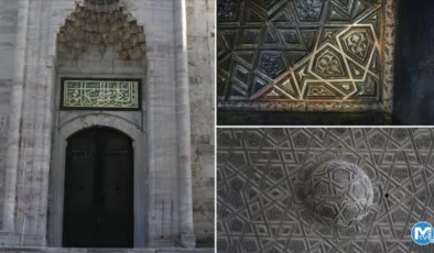 Sultanahmet Camisi’nin 4 asırlık kapısı restore ediliyor