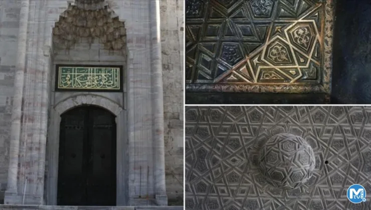 Sultanahmet Camisi’nin 4 asırlık kapısı restore ediliyor