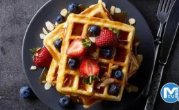Tavada Waffle Tarifi: Orjinal 2 kişilik waffle nasıl yapılır? (DETAYLI ANLATIM)