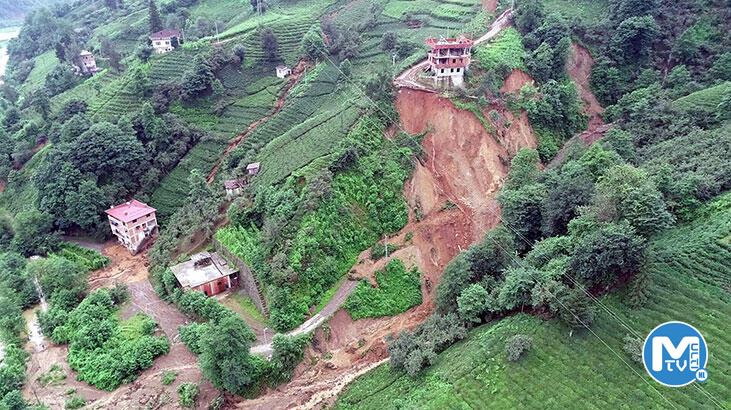 Trabzon’da heyelanlı 753 alana ‘yapılaşma’ yasağı