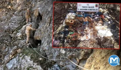 Tunceli’de teröristlere ait 15 sığınak imha edildi