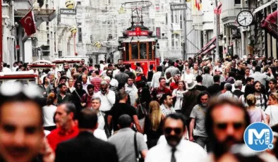 Türkiye nüfusu bir milyon 65 bin 911 kişi arttı