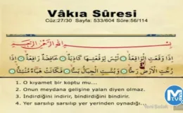Vakıa Suresi Okunuşu – Vakıa Suresi Duası Arapça Oku ve Dinle | Türkçe Anlamı, Meali ve Faziletleri