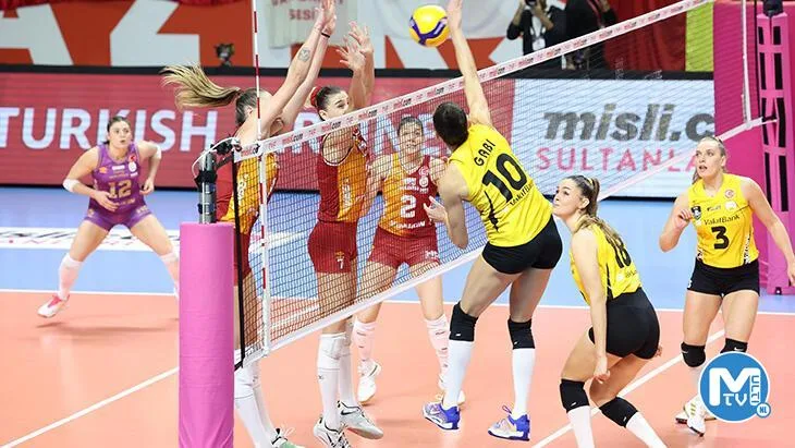 VakıfBank, Galatasaray HDI Sigorta deplasmanından galibiyetle dönüyor